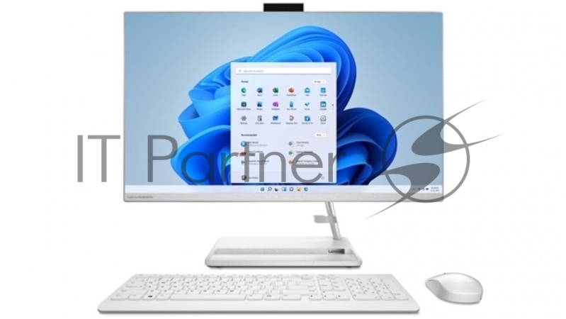 Моноблок Lenovo IdeaCentre AIO 3 24ADA6 23.8(1920x1080 IPS)/AMD Athlon Silver 3050U(2.3Ghz)/8192Mb/256SSDGb/ Radeon/Cam/BT/WiFi/war 1y/6.81kg/white/noOS + RU kbd, mouse USB
