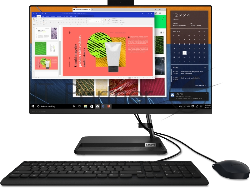 Моноблок Lenovo IdeaCentre AIO 3 24ITL6 23.8(1920x1080 IPS)/Intel Core i5 1135G7(2.4Ghz)/8192Mb/256SSDGb Iris Xe Graphics/Cam/BT/WiFi/war 1y/6.81kg/black/noOS + RU kbd, mouse USB