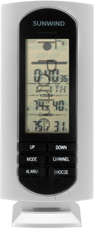 Погодная станция SunWind SW-WSH133 серебристый