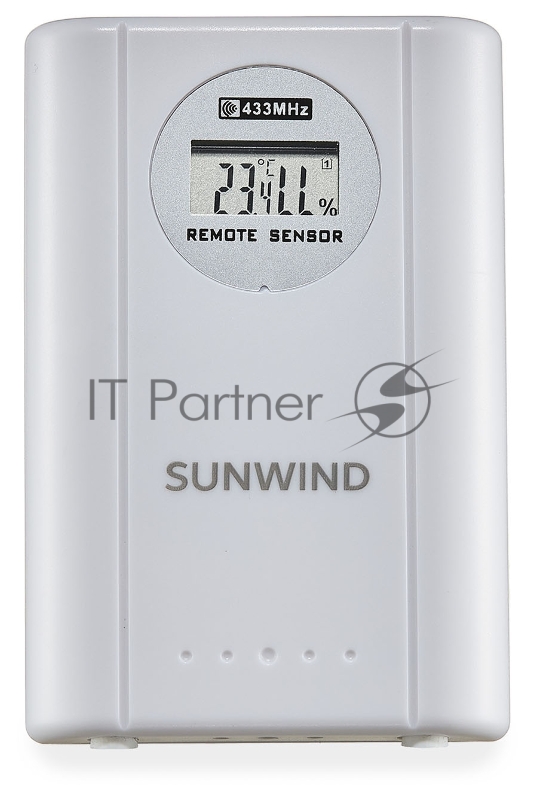 Погодная станция SunWind SW-WSH143-COLOR серебристый