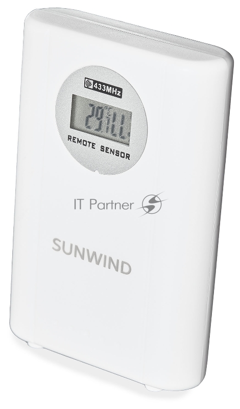 Погодная станция SunWind SW-WSH143-COLOR серебристый