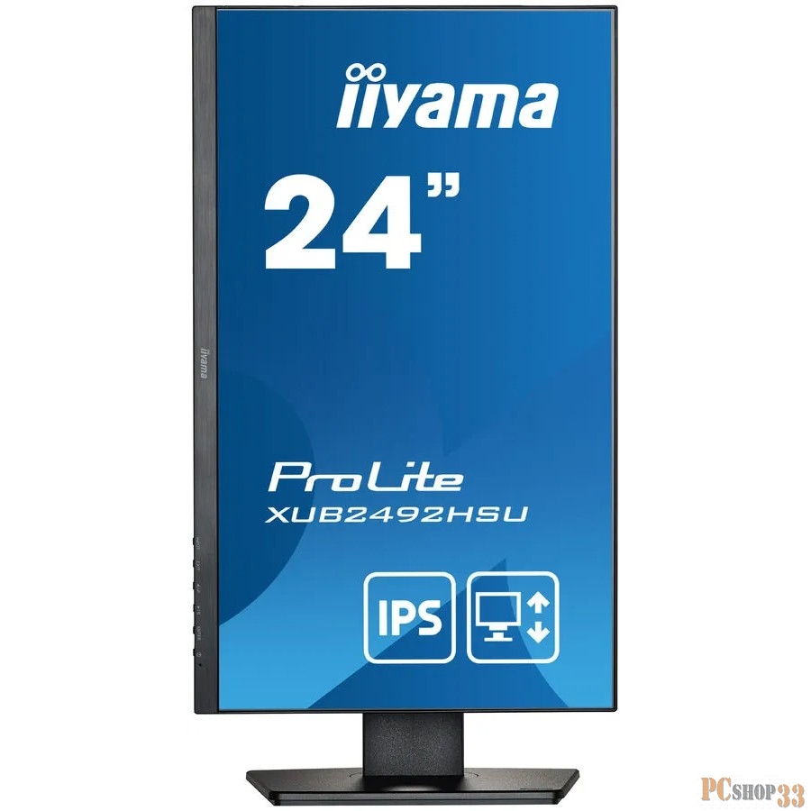 Монитор LCD 27 16:9 1920х1080(FHD) IPS, nonGLARE, 75 Гц, 250cd/m2, H178°/V178°, 1000:1, 80M:1, 16.7M, 4ms, VGA, HDMI, DP, USB-Hub, Height adj, Pivot, Tilt, Swivel, Speakers, 3Y, Black