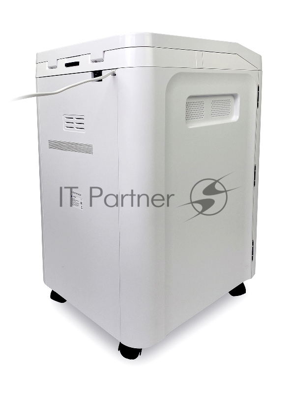 Уничтожитель документов ГЕЛЕОС АП55-5, DIN P-5 (5 ур-нь секр.), фрагмент 1,9х12мм, АВТОПОДАЧА 400 лист (70г/м2), пл.карты/скрепки/скобы, 55 литров