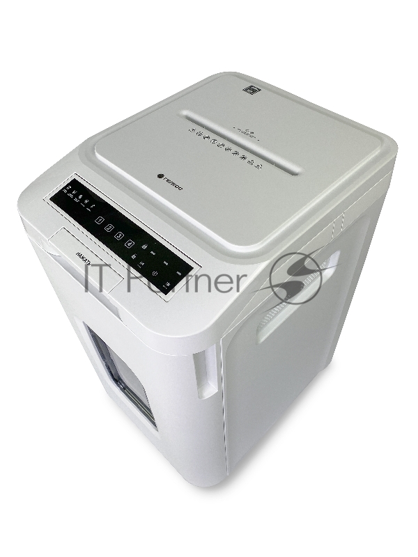 Уничтожитель документов ГЕЛЕОС АП55-5, DIN P-5 (5 ур-нь секр.), фрагмент 1,9х12мм, АВТОПОДАЧА 400 лист (70г/м2), пл.карты/скрепки/скобы, 55 литров