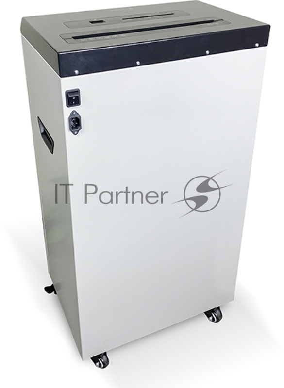 Уничтожитель документов и медианосителей ГЕЛЕОС СП65-4, P-4 (4 ур-нь секр.), фрагмент 3,9х40мм, 30 лист (70г/м2), флеш-карты/CD/пл.карты/скрепки 65 литров