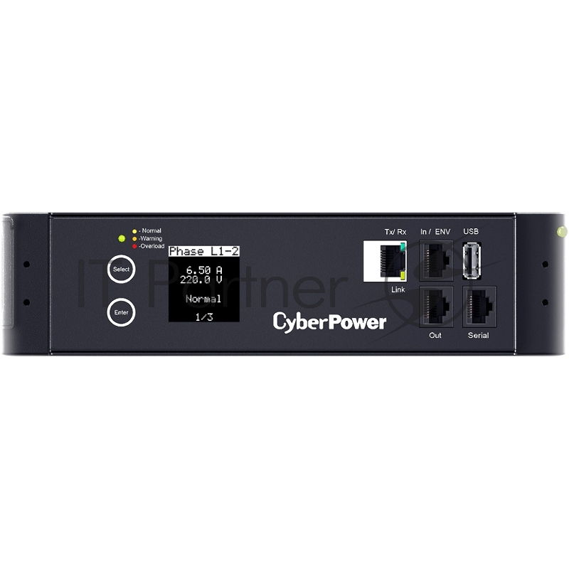 Блок распределения питания PDU CyberPower PDU83402 3ph 0U, Switched MBO ,IN: 415V/32A, IEC309-32Aplug
