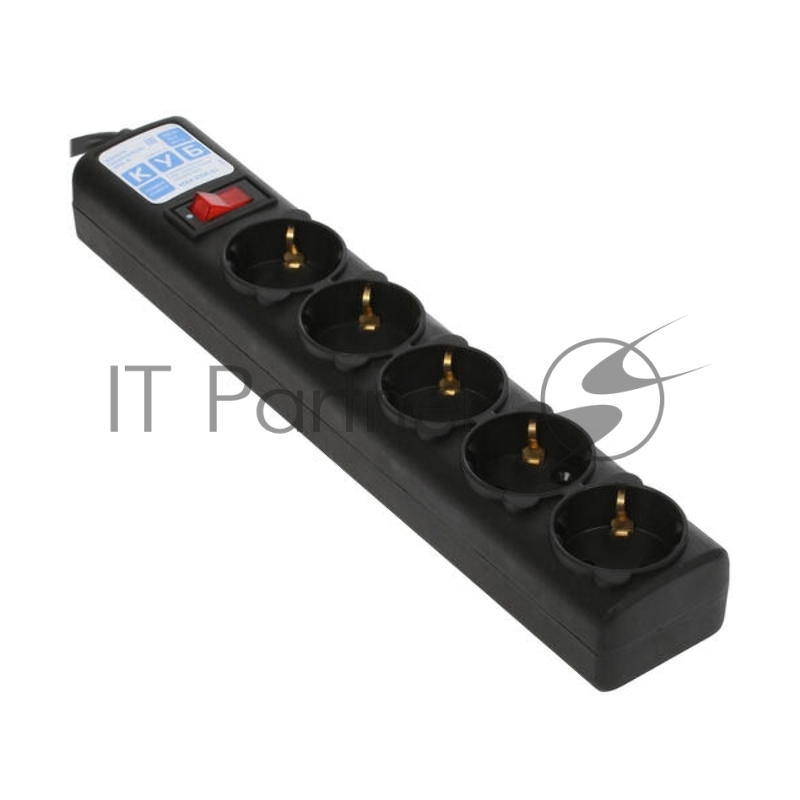 Сетевой фильтр Surge protector Power Cube 1.9m for conn. to UPS(C14) 5 outlets, 10A black/graffite