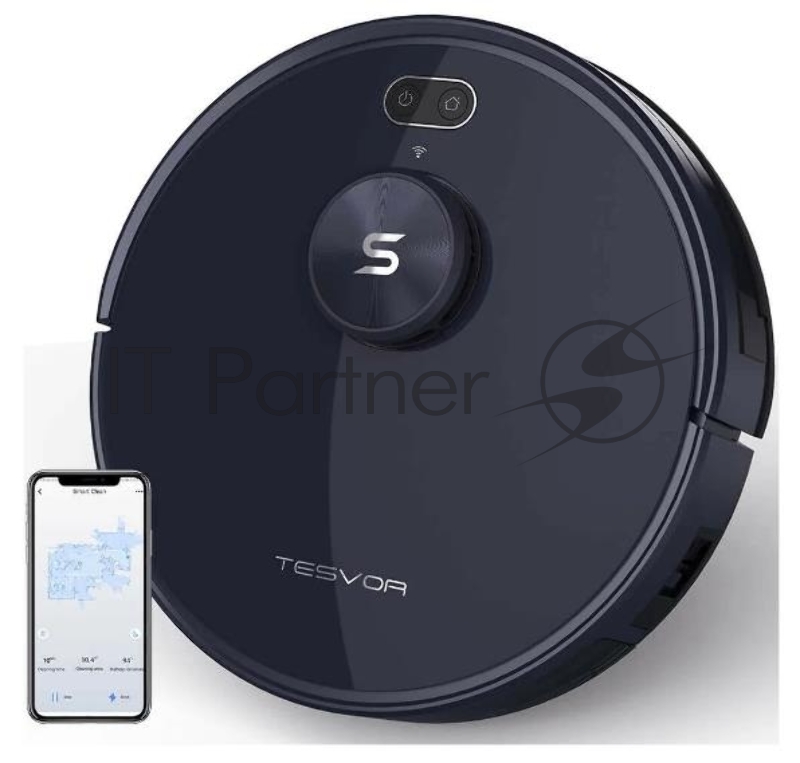 Пылесос Робот TESVOR S6_DARK_BLUE