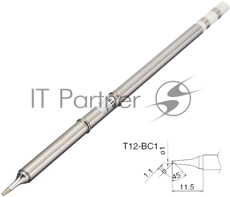 Жало для индукционных паяльников T12-BC1