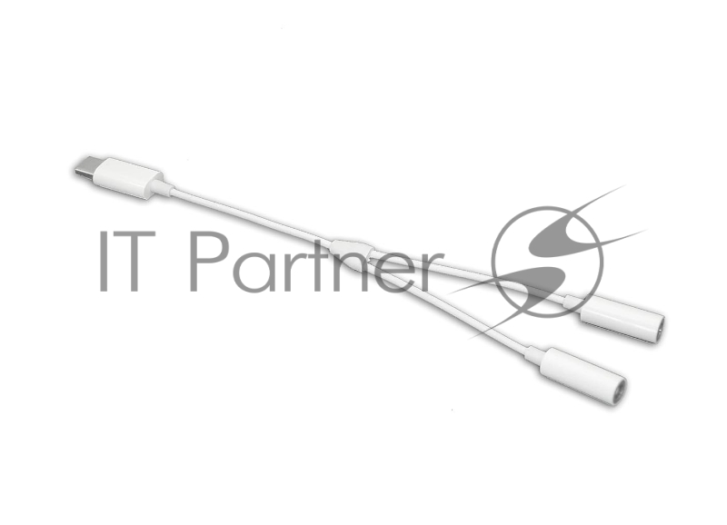 Аудио Адаптер CM28 Type-C - 2 3,5mm Female (мама)