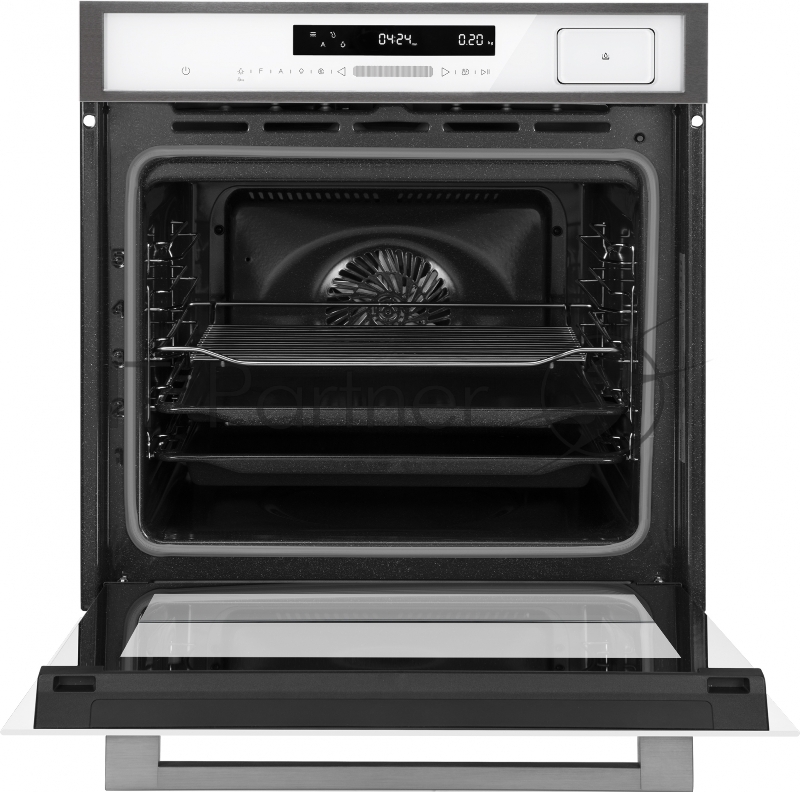 Духовой шкаф Электрический Weissgauff EOM 891 SWx белый/нержавеющая сталь, встраиваемый
