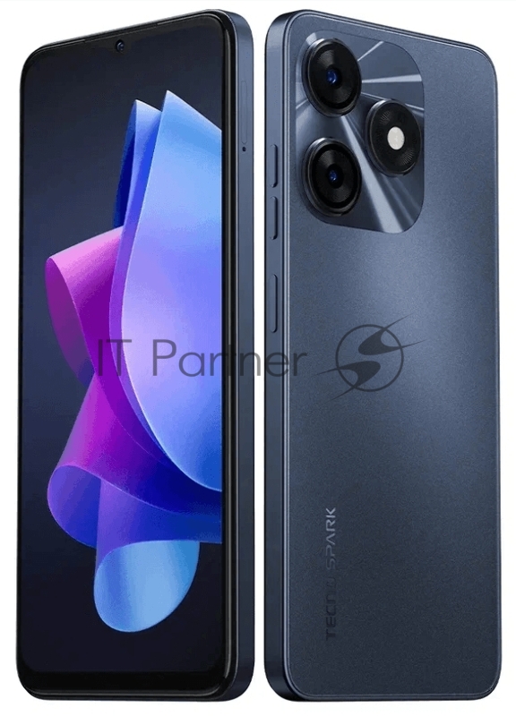 Смартфон Tecno CKI5q SPARK 10 128+8 Meta Black, 6.56 20:9 1612 x 720,42,3 ГГц+ 41,8 ГГц, 8 Core, 8GB RAM, 128GB, up to 1TB flash, 50 Мп + AI/8Мп,2 Sim,2G,3G,LTE, BTv5.0, WiFi 802.11 a/b/g/n/ac,NFC,GPS/AGPS,GLONAS 5000mAh, Andr