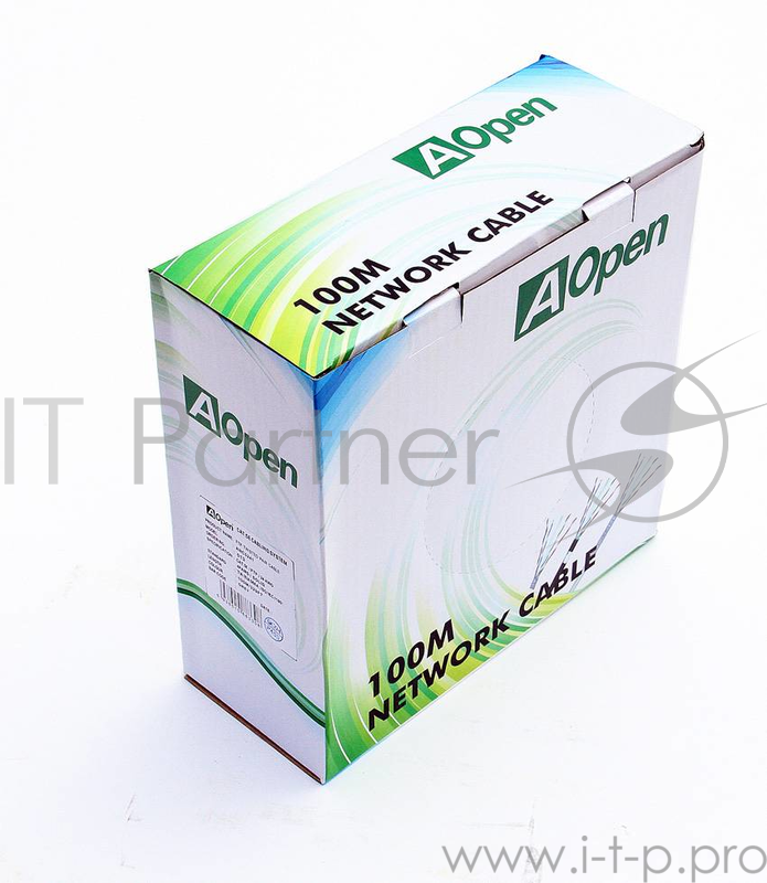 Кабель Aopen/Qust FTP 4 пары кат.5е (бухта 100м) p/n: ANC5241