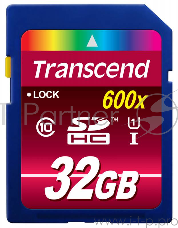 Карта памяти 32ГБ Transcend TS32GSDHC10U1 SecureDigital HC UHS-I Class10