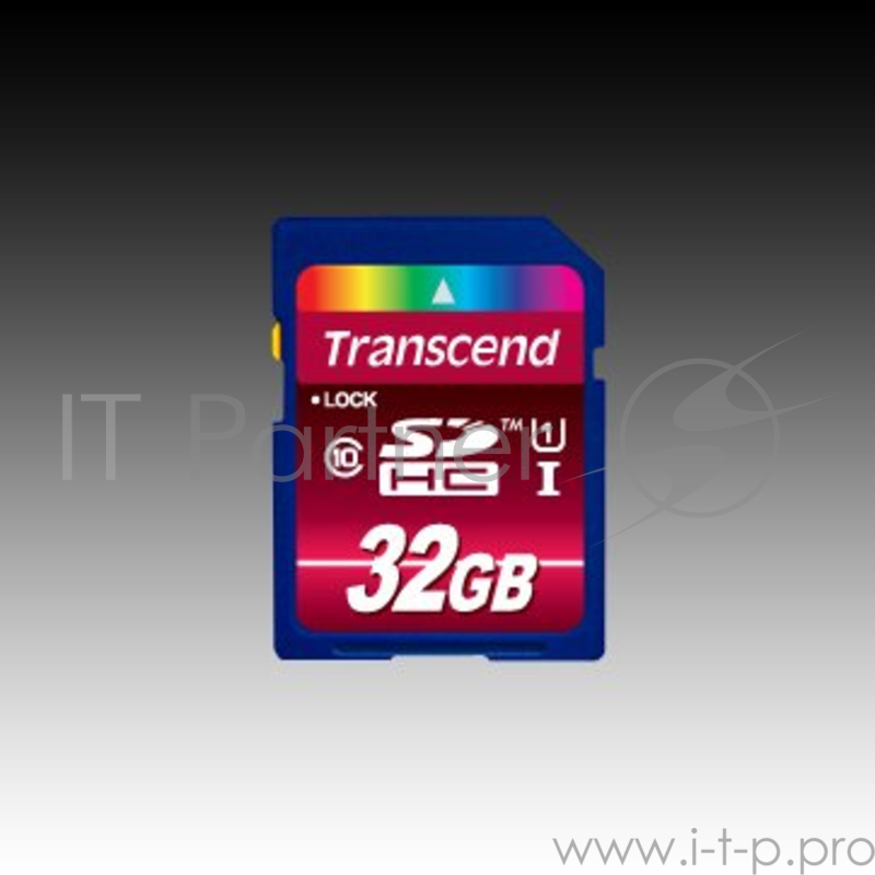 Карта памяти 32ГБ Transcend TS32GSDHC10U1 SecureDigital HC UHS-I Class10