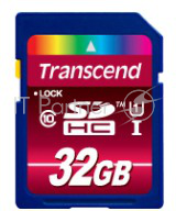 Карта памяти 32ГБ Transcend TS32GSDHC10U1 SecureDigital HC UHS-I Class10