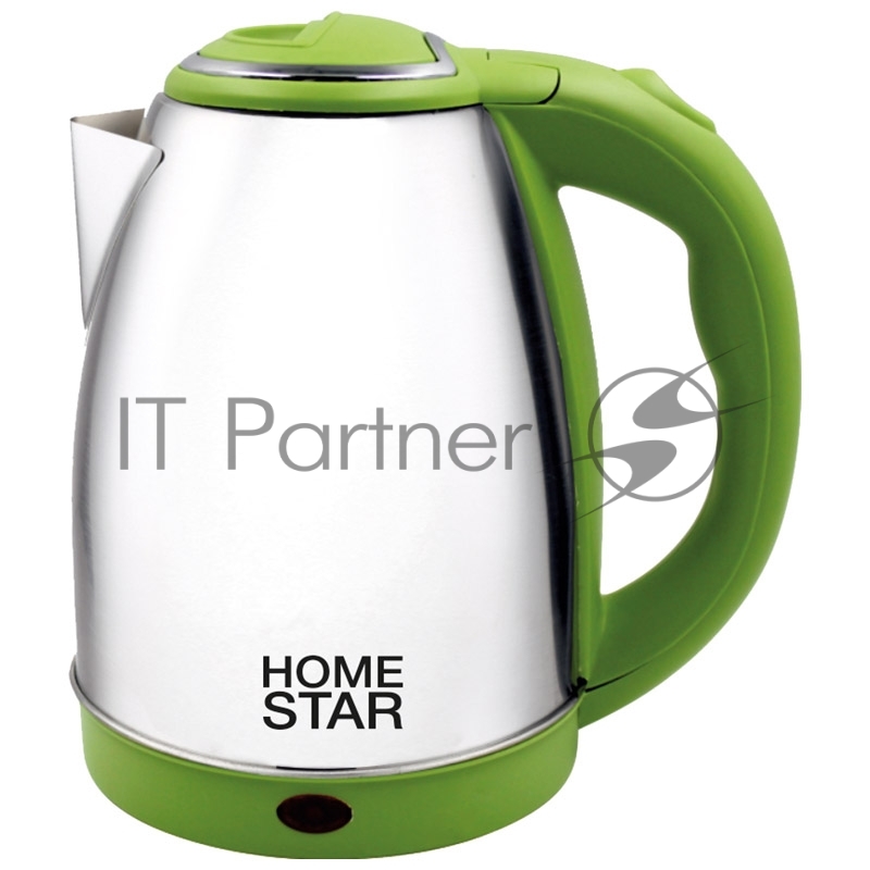 Чайник Homestar HS-1028 (1,8 л) стальной, зелёный