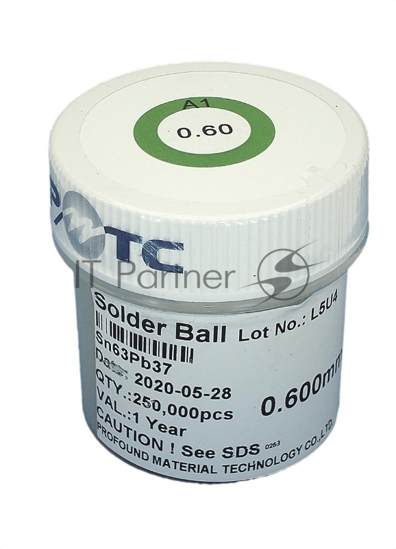 Шары для реболлинга 0,6 мм 250 тыс. штук