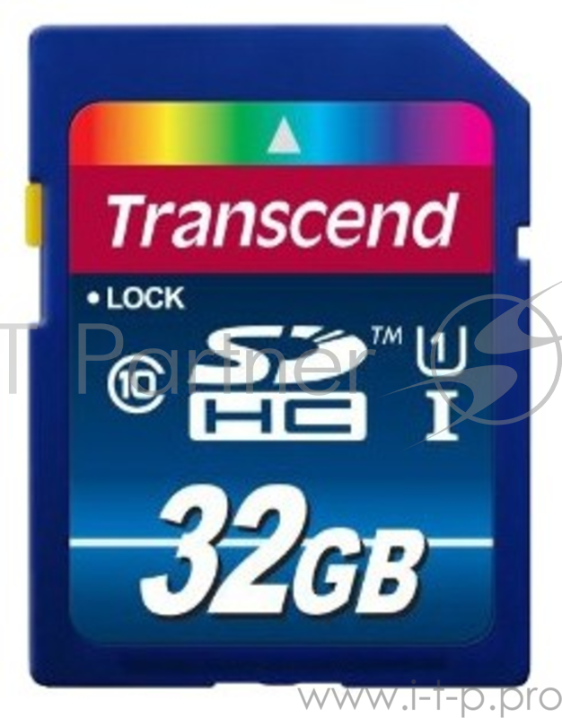 Карта памяти 32ГБ Transcend TS32GSDU1 SecureDigital HC UHS-I Class10