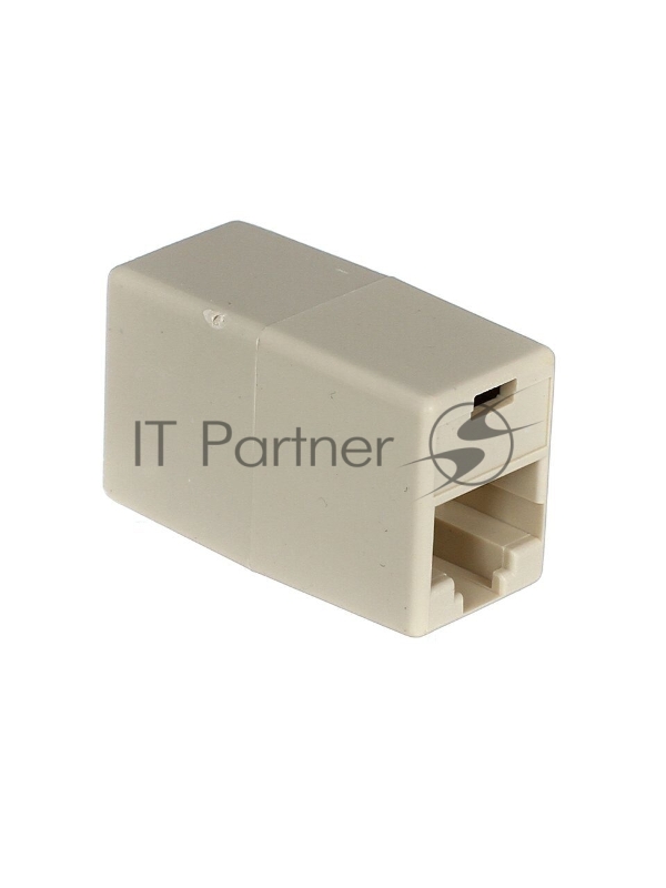 Проходной адаптер RJ-45, категория 5e (8P8C), 2 розетки RJ-45, Aopen, 10 шт в упаковке (ACT251)