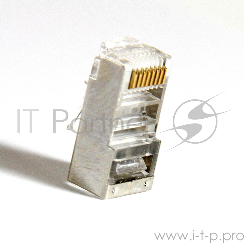 Коннекторы RJ-45 для FTP кабеля 5 кат. экранированный VCOM (VNA2230) ,100 шт в пакете