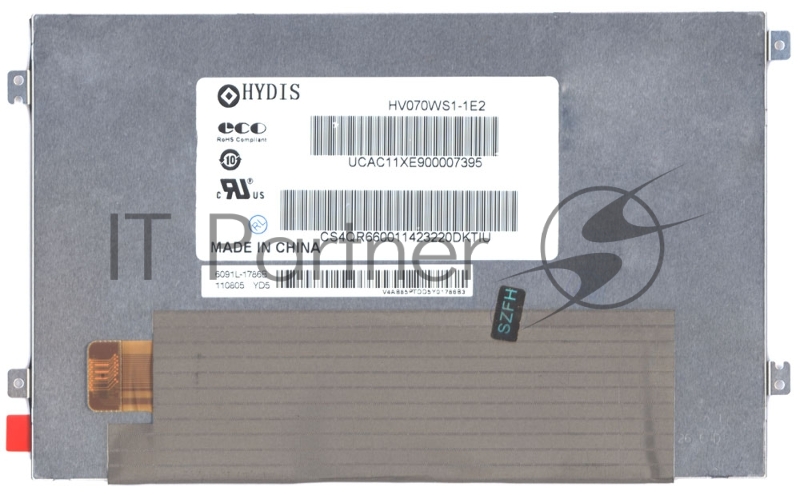 Матрица HV070WS1-1E2 Разъем мама