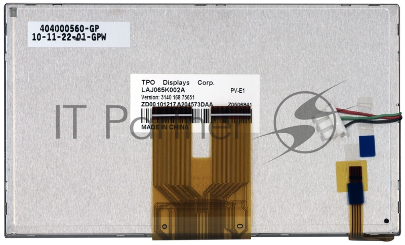 Матрица LAJ065K002A + тачскрин