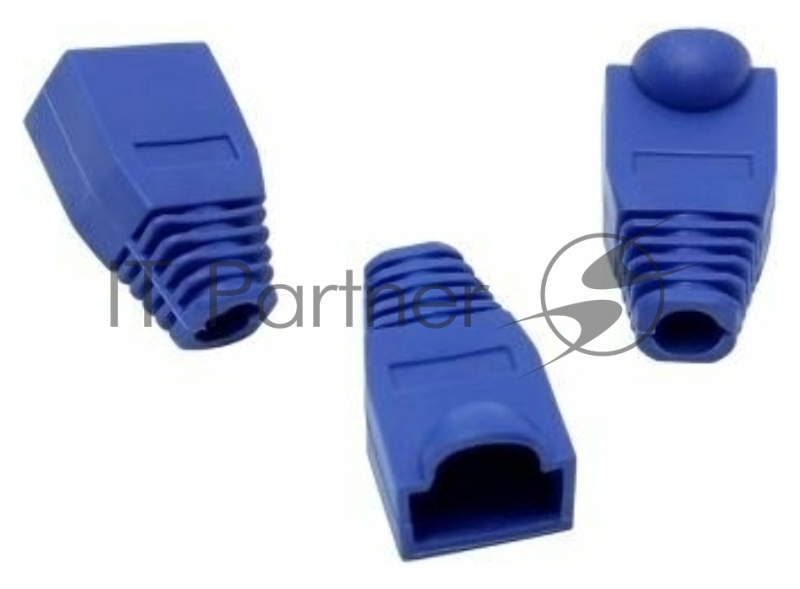 Колпачок пластиковый для вилки RJ-45, синий VCOM (VNA2204-B) 100шт