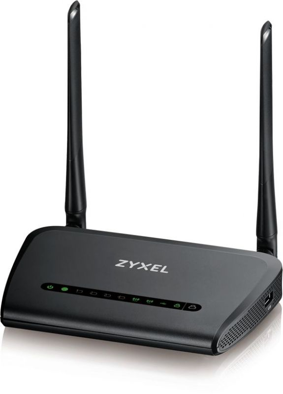 Zyxel Wi-Fi машрутизатор Zyxel NBG6515, AC750, 802.11a/b/g/n/ac (300+433 Мбит/с), 1xWAN GE, 4xLAN GE