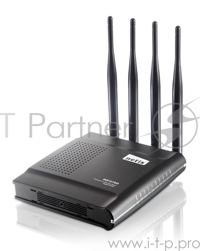 Wi-Fi маршрутизатор NETIS WF2780 1200MBPS 1000M 4P DUAL BAND AC1200 Беспроводной двухдиапазонный мар
