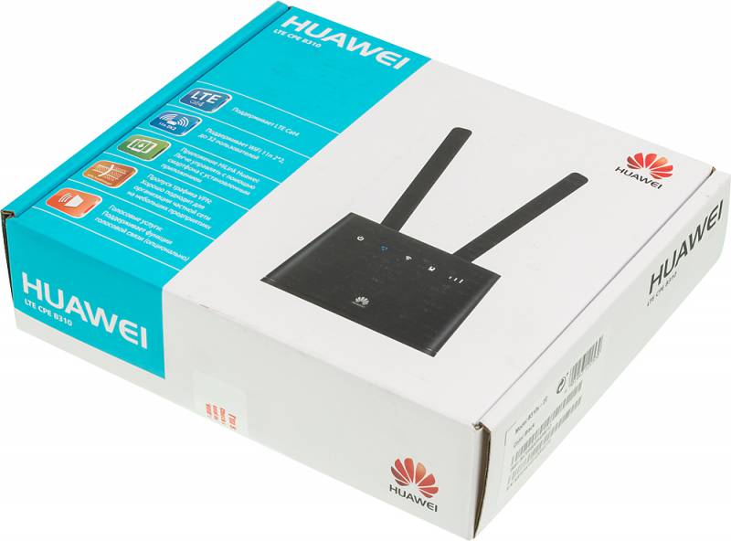 Wi-Fi Маршрутизатор Huawei B310s-22 (B310) 10/100/1000BASE-TX/4G