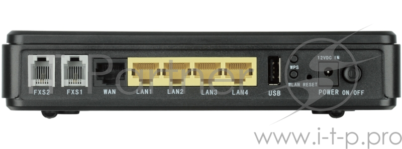 Wi-Fi Маршрутизатор D-Link DVG-N5402SP/2S1U/C1B Беспроводной маршрутизатор с поддержкой 3G, 2 FXS-портами