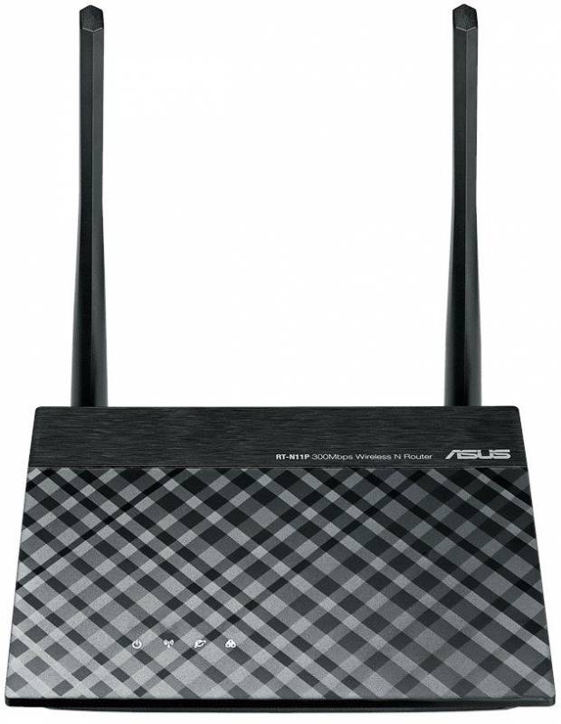 Wi-Fi Маршрутизатор Asus RT-N11P/RU 10/100BASE-TX