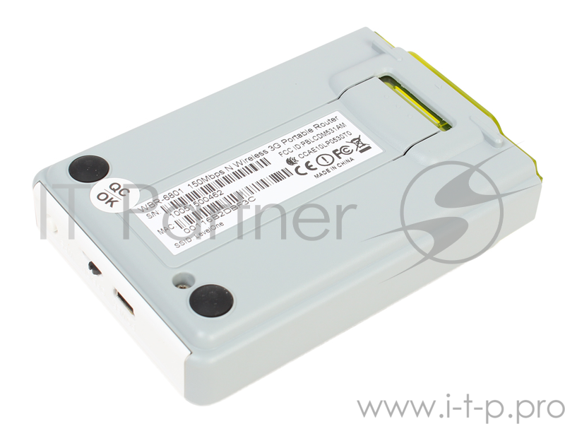 Wi-Fi Маршрутизатор Level One WBR-6801 150Mbps Портативный беспроводной маршрутизатор 3G/4G