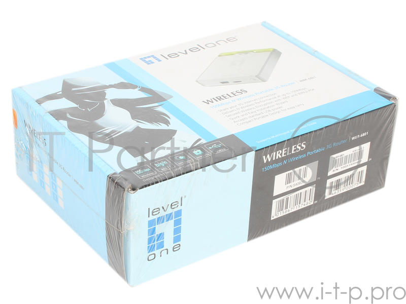 Wi-Fi Маршрутизатор Level One WBR-6801 150Mbps Портативный беспроводной маршрутизатор 3G/4G