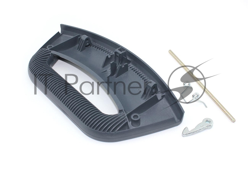 Ручка люка для стиральной машины Indesit, Ariston, Hotpoint темно-серая 286151 / 288568