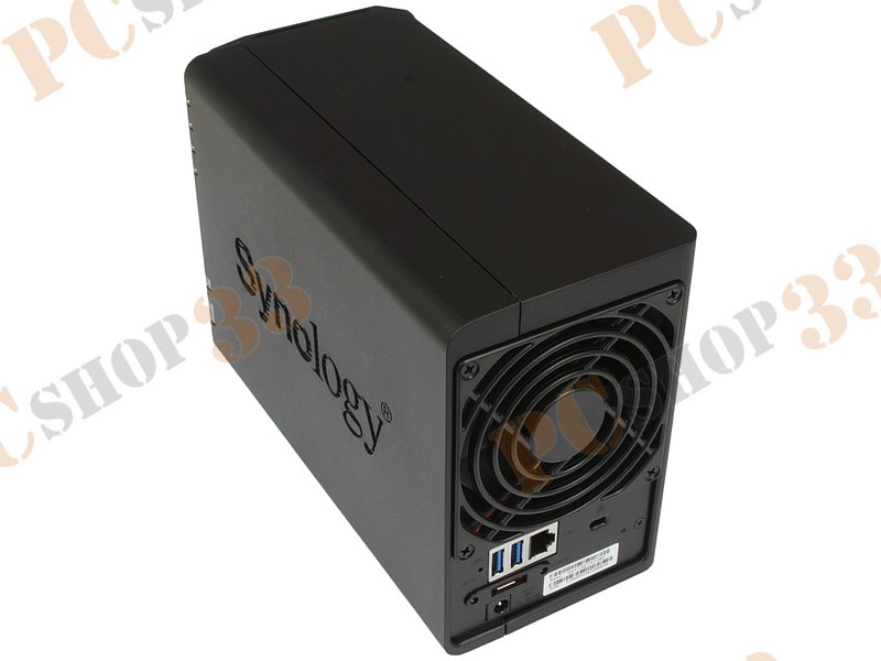 Сетевое хранилище данных (NAS) Synology DS218+ для 2x3.5/2.5 SATA HDD (LAN)
