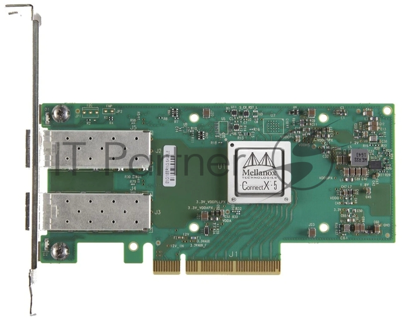 Сетевая карта ConnectX®-5 EN network interface card, 25GbE dual-port SFP28, PCIe3.0 x8, tall bracket, ROHS R6
