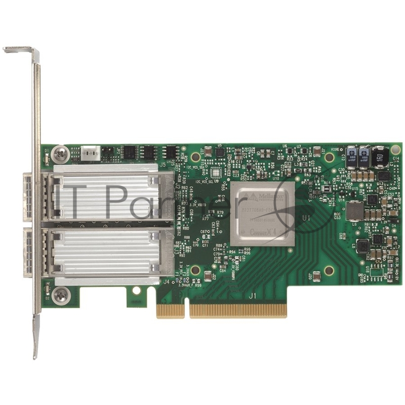Сетевая карта ConnectX®-5 EN network interface card, 25GbE dual-port SFP28, PCIe3.0 x8, tall bracket, ROHS R6