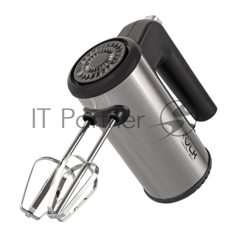 Миксер ручной VLK Milano-6901, черный/стальной, мощность 500 Вт, 2 насадки, 5 скоростей, 18 шт/уп.