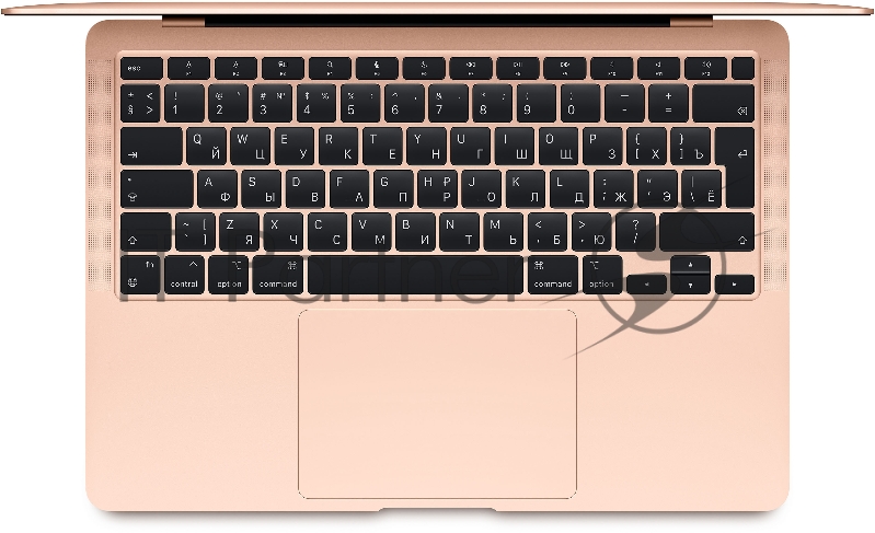 Ноутбук MacBook Air, 13-inch MacBook Air, Model A2337: Apple M1 chip with 8-core CPU and 7-core GPU, 8Gb, 256GB - Gold. (MGND3RU/A)