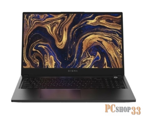 Ноутбук Digma Pro Magnus M Ryzen 7 5800H 16Gb SSD512Gb AMD Radeon Rx Vega 8 16.1 IPS QHD (2560x1440) Windows 11 Professional Multi Language 64 dk.grey WiFi BT Cam 6060mAh (DN16R7-ADXW01)