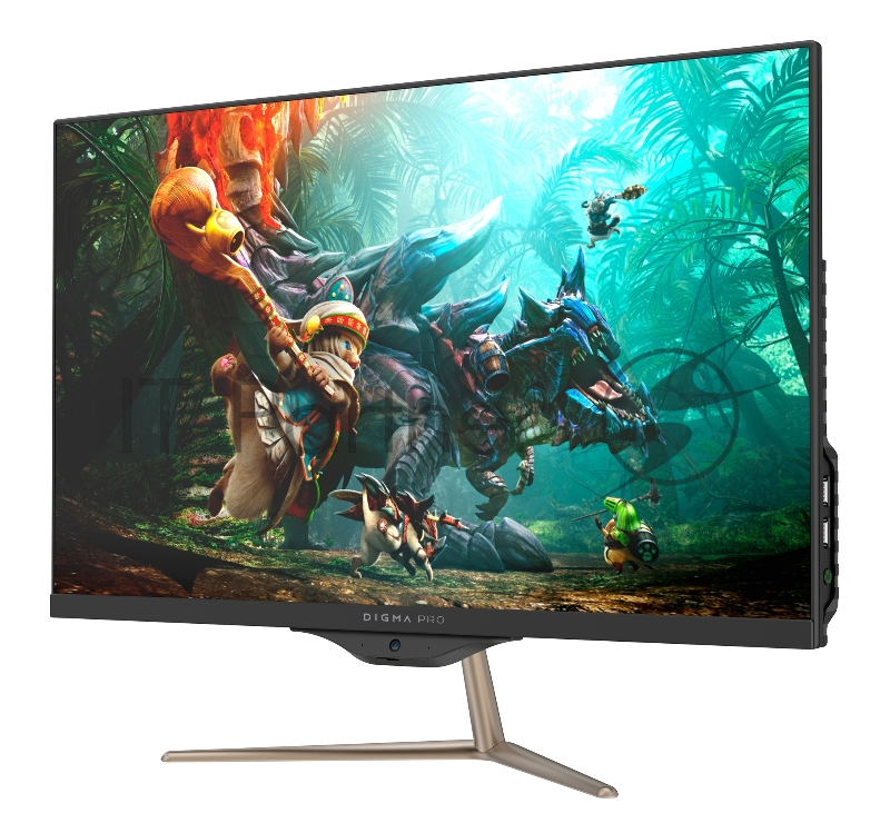 Моноблок Digma PRO AiO 23i 23.8 Full HD i3 10110U (2.1) 8Gb SSD512Gb UHDG Ubuntu GbitEth WiFi BT 90W клавиатура мышь Cam черный 1920x1080