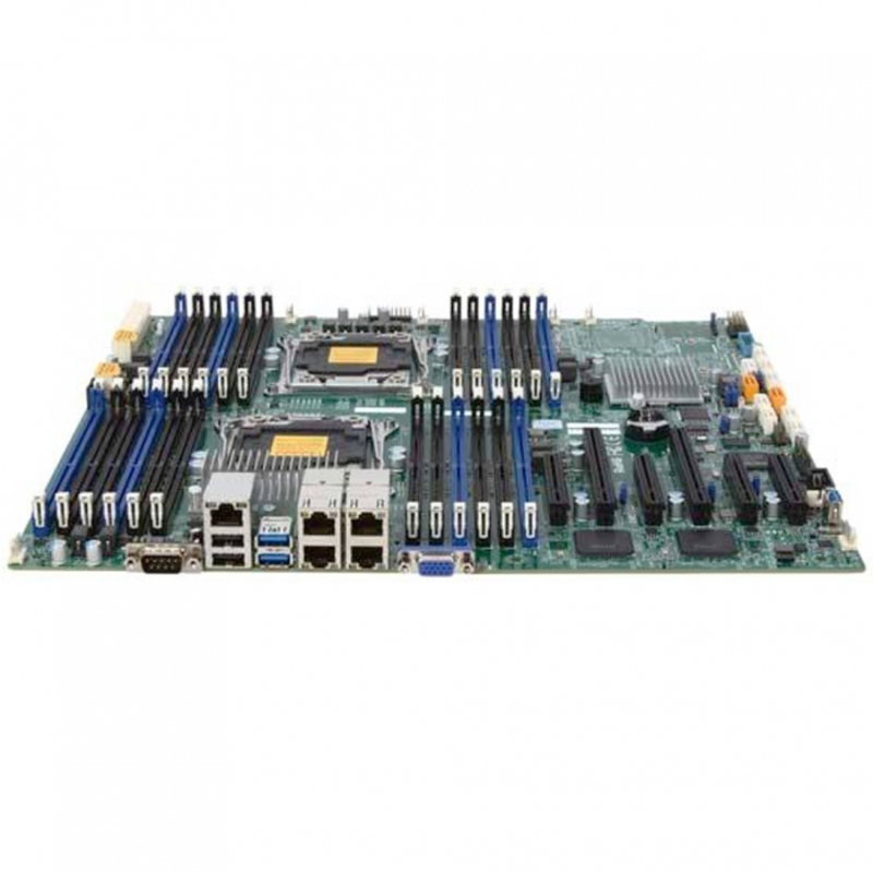 Материнская Плата SuperMicro MBD-X10DRC-LN4+-O Soc-2011 iC612 EEATX 24xDDR4 10xSATA3 SATA RAID iI350