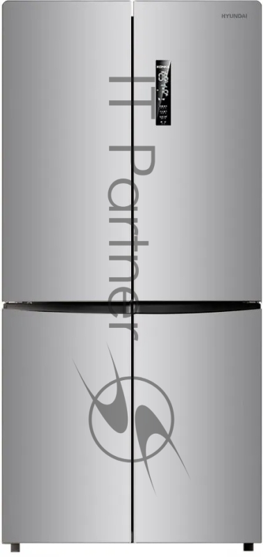 Холодильник Hyundai CM5084FIX 3-хкамерн. нержавеющая сталь (трехкамерный)