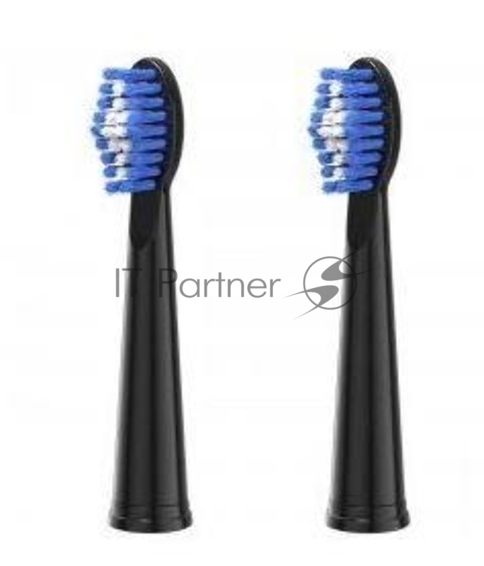 Насадка для зубной щетки GEOZON 2 PCS BLACK G-HLB02BLK