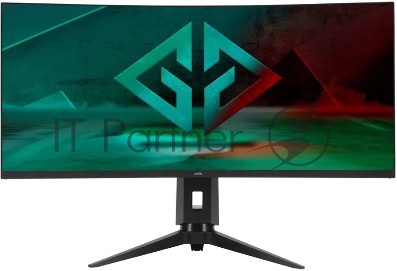 Монитор GMNG 34 Gaming GM-34C11W черный LED 1ms 21:9 HDMI M/M матовая HAS Piv 4000:1 300cd 178гр/178гр 3440x1440 G-Sync DP 2K 8.57кг