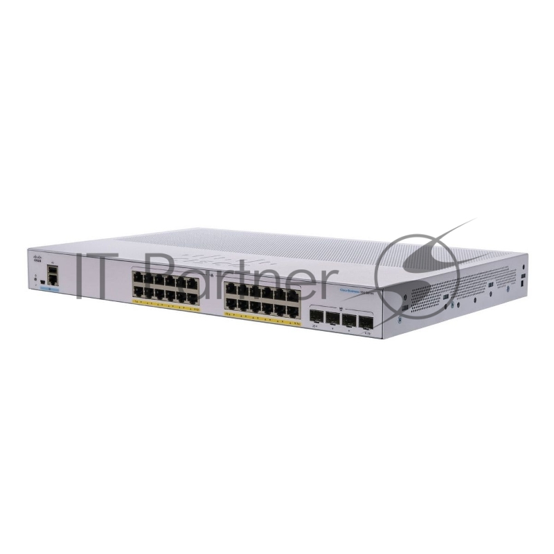 Коммутатор CBS350 Managed 24-port GE, PoE, 4x1G SFP CBS350-24P-4G-CN
