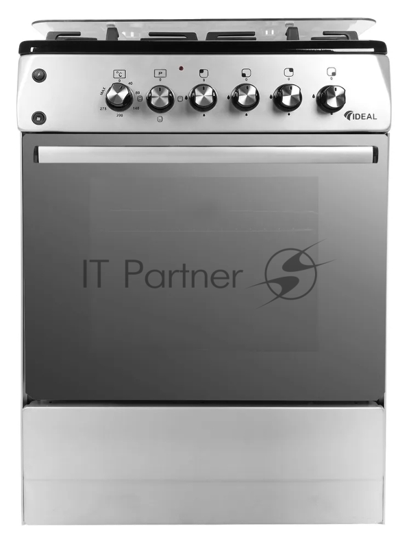 Кухонная плита IDEAL с электродуховкой L 265 (конвекция) серый чуг.