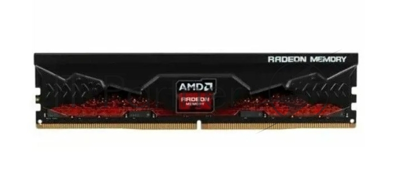 Оперативная память 32GB AMD Radeon™ DDR5 5200 DIMM Entertainment Series Black Gaming Memory R5S532G5200U2S Non-ECC, CL40, 1.1V, Heat Shield, RTL (R5S532G5200U2S)